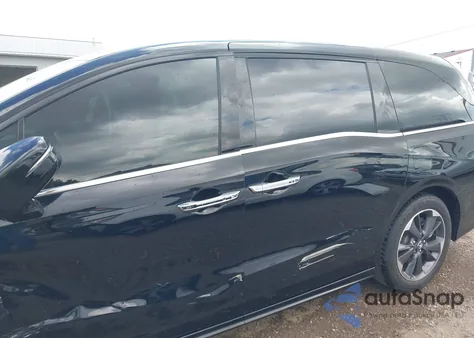 2022 Honda Odyssey Elite from USA, damaged, VIN 5FNRL6H98NB026410